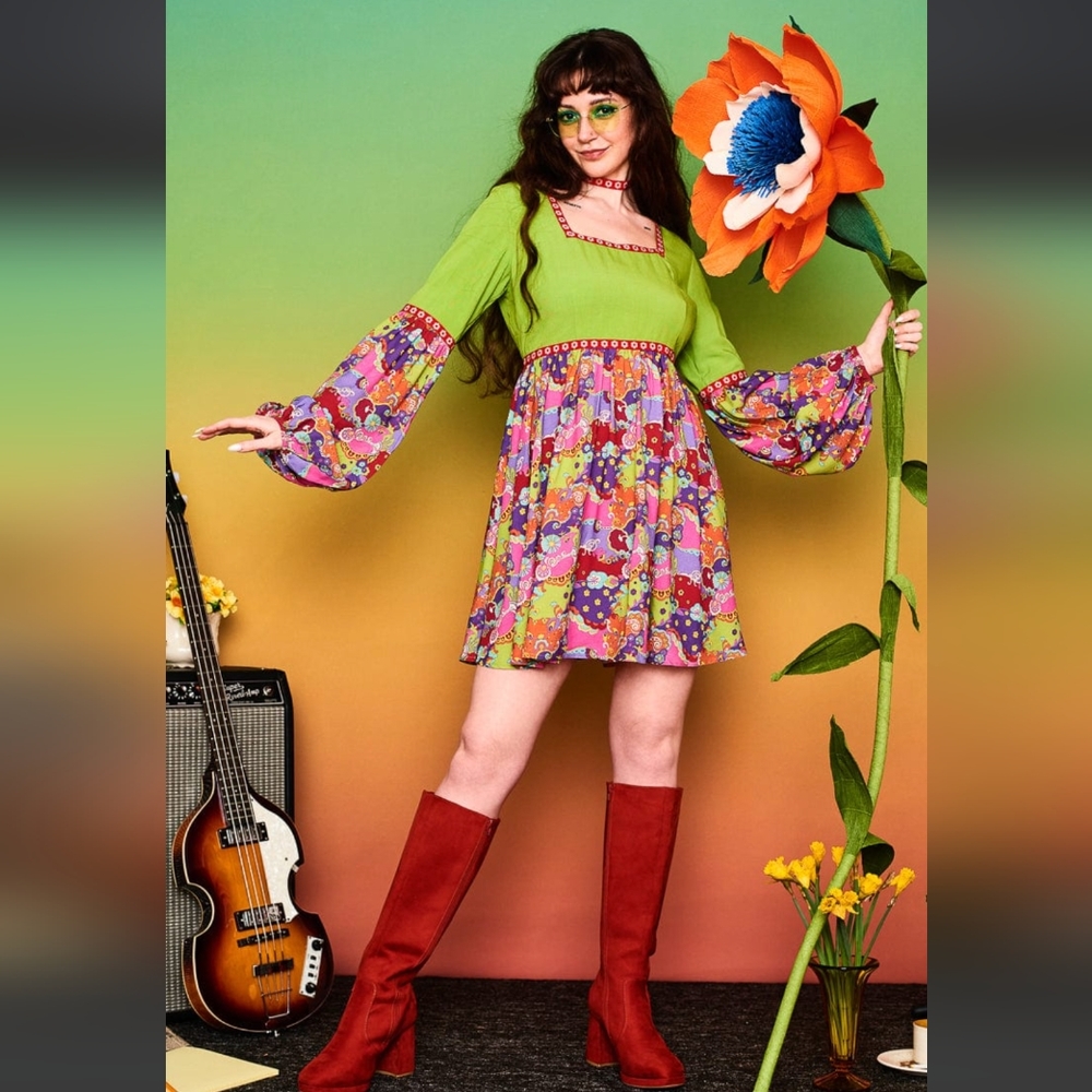 🌞 🌸Hippie Shake Loretta Dress 🧡🌸🌞